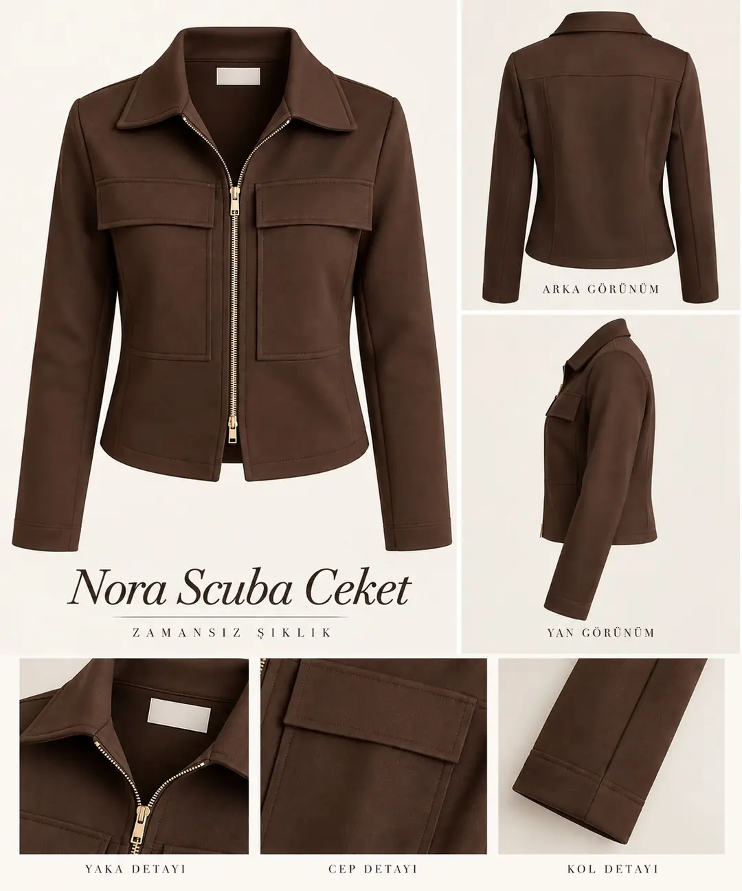 Nora Scuba Ceket